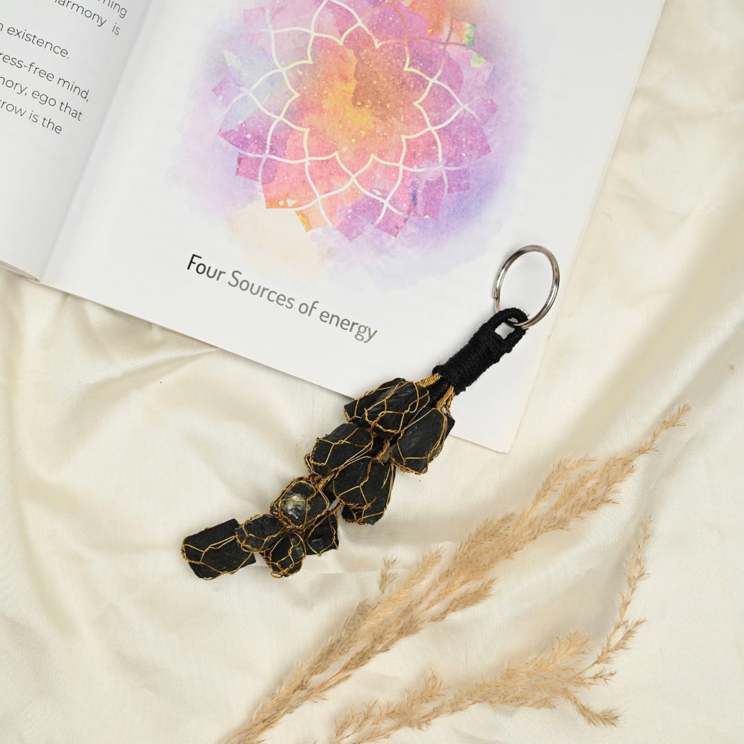 Black tourmaline hanger_