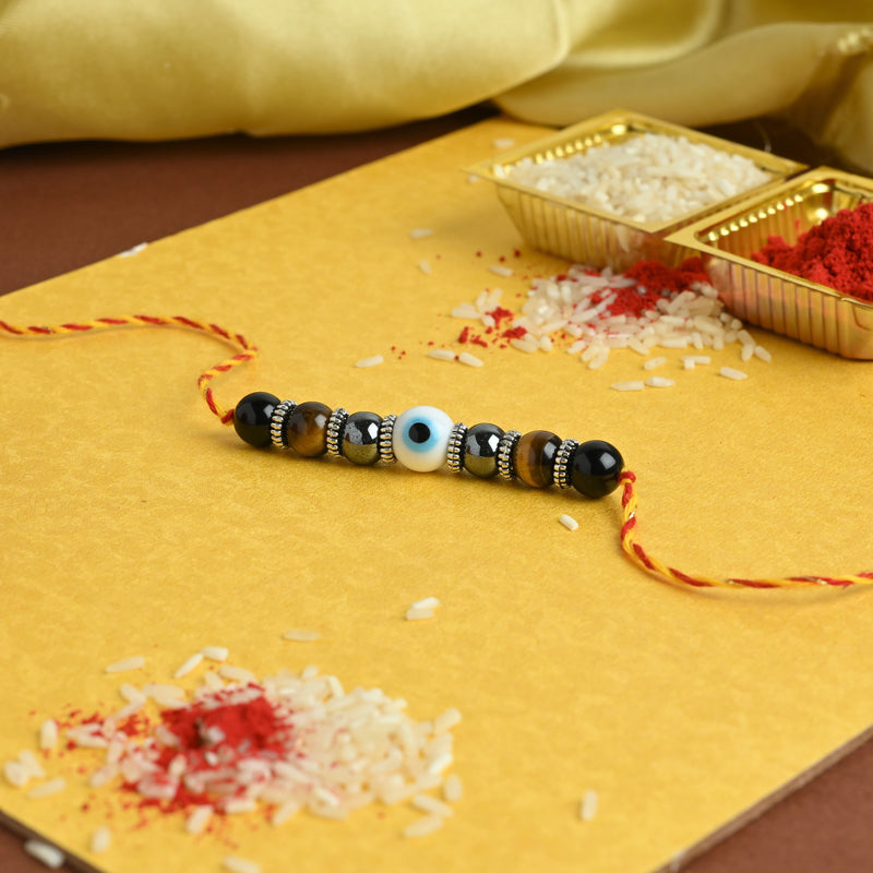 Triple Protection Evil Eye Rakhi