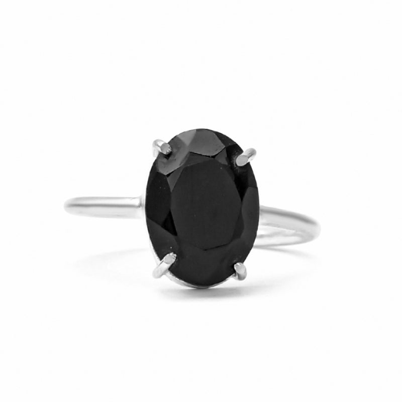 Black Obsidian Ring