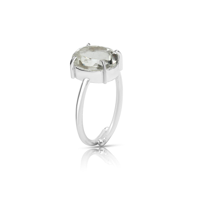 Clear Quartz Ring