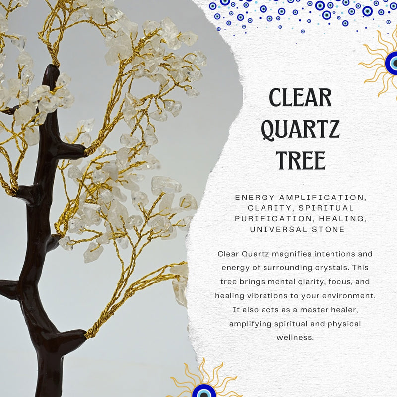 Clear Quartz Tree