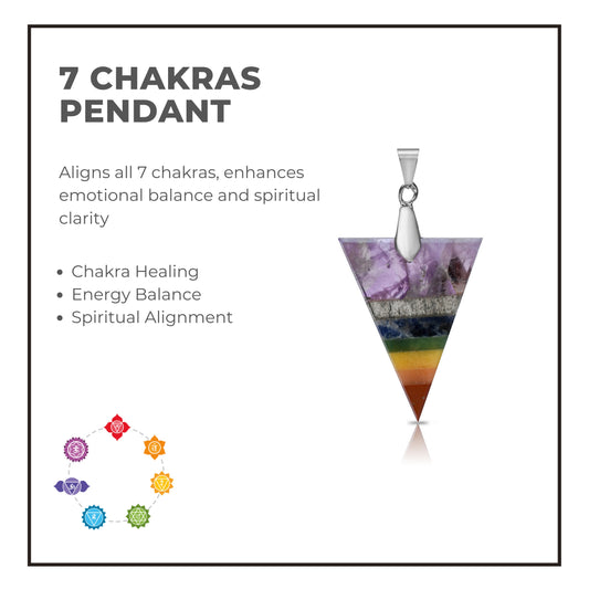 7 chakra pendant