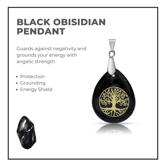 Black Obisidian Pendant