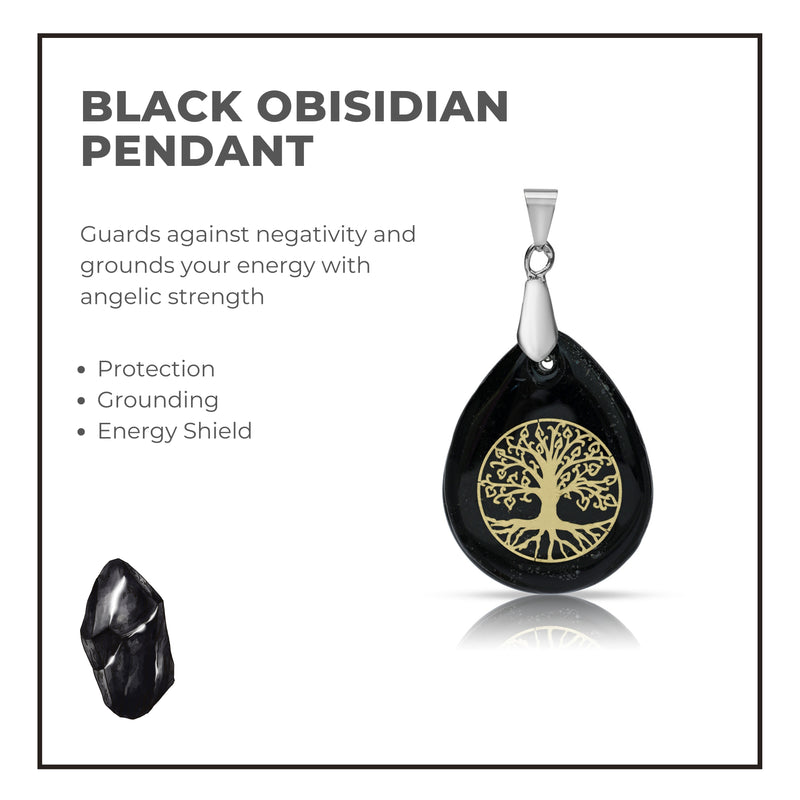 Black Obisidian Pendant