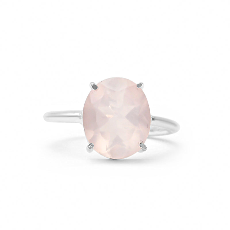 Rose Quartz Ring