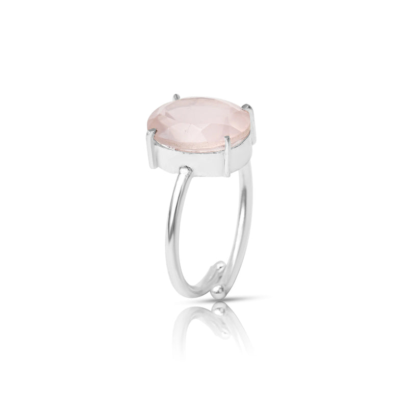 Rose Quartz Ring