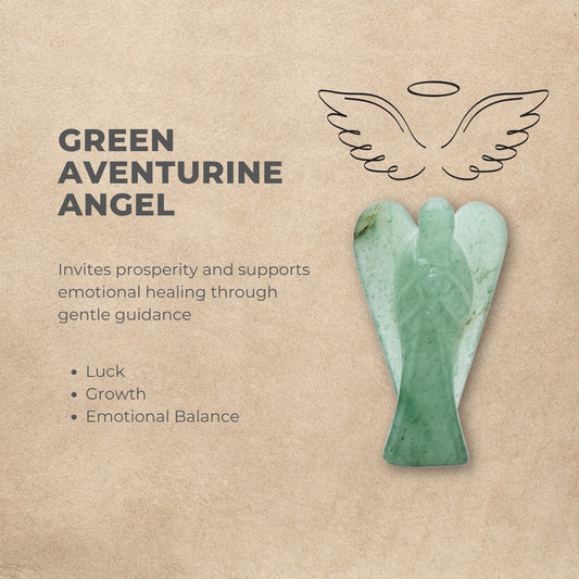 Green Aventurine Angel