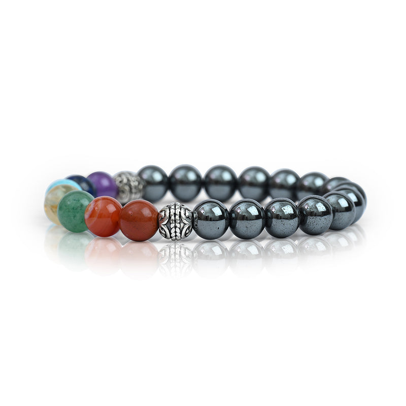 Hematite 7 Chakras Bracelet