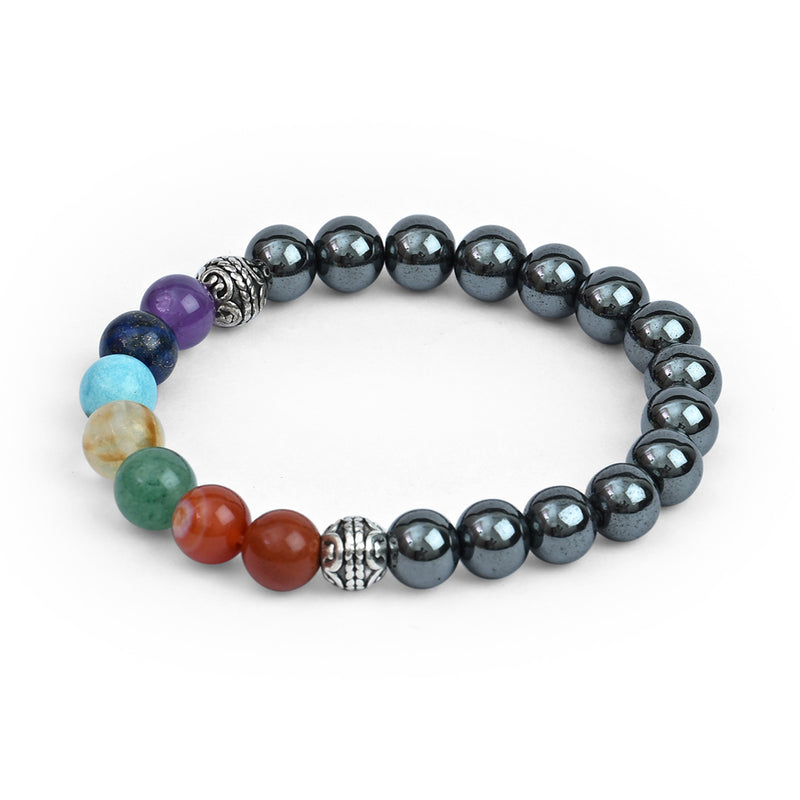Hematite 7 Chakras Bracelet