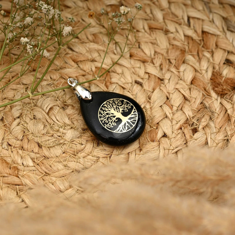 Black Obisidian Pendant