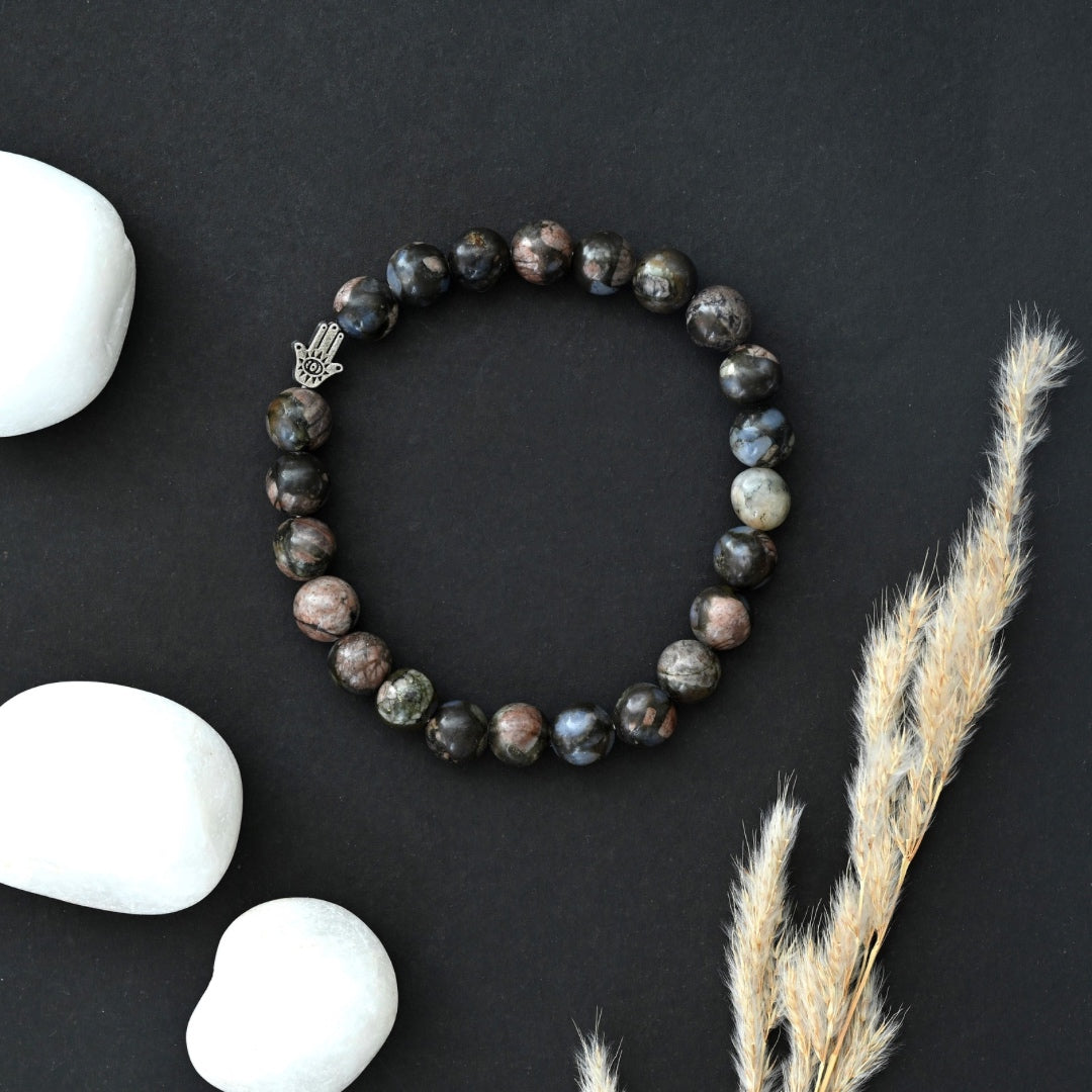 Pink Llanite Bracelet