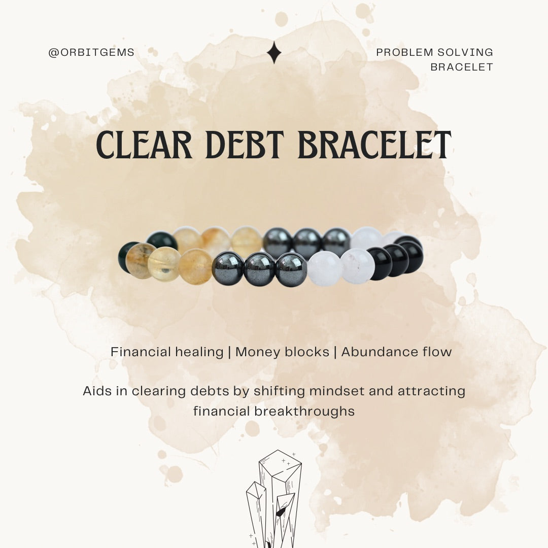Clear Debt Bracelet