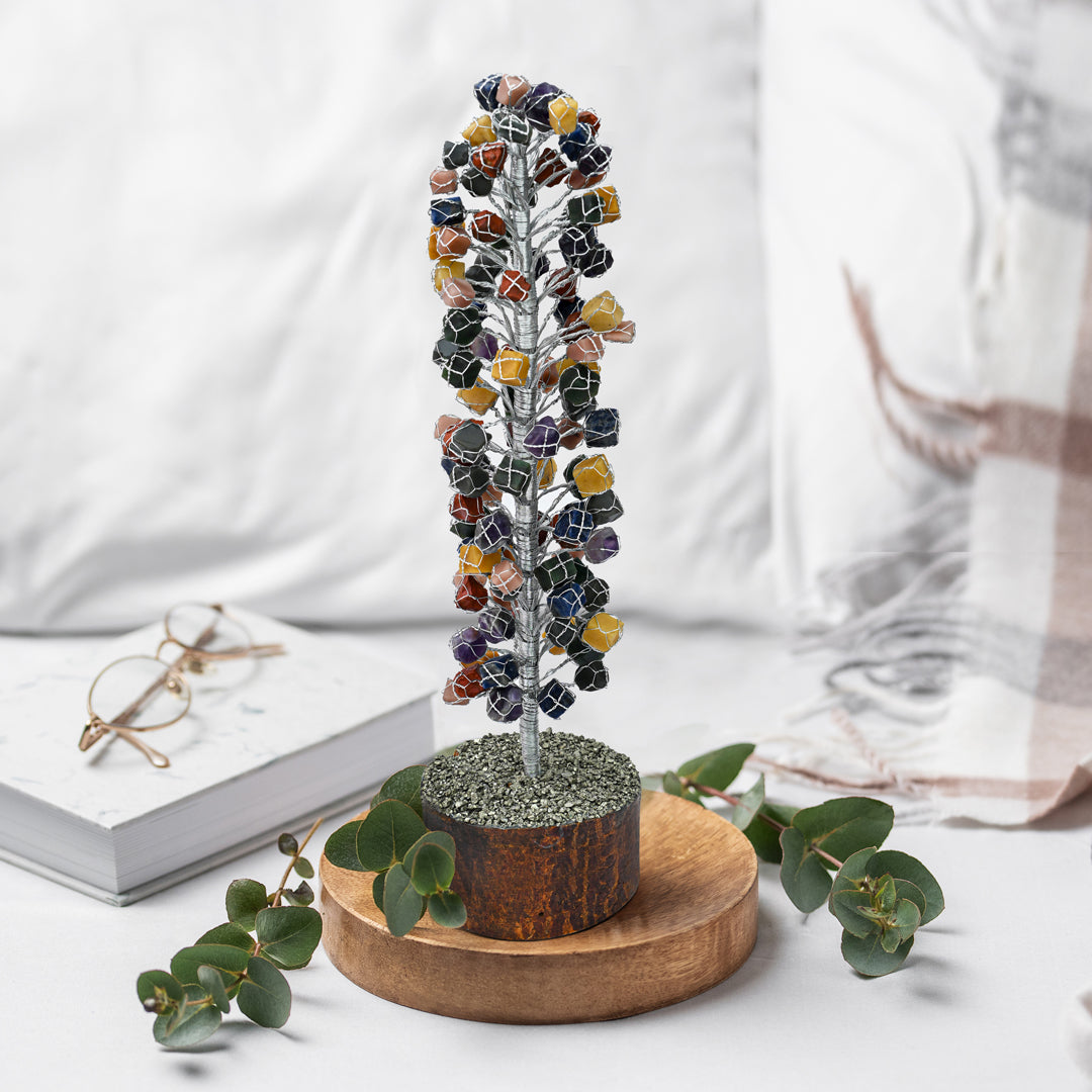 Raw 7 Chakra Tree