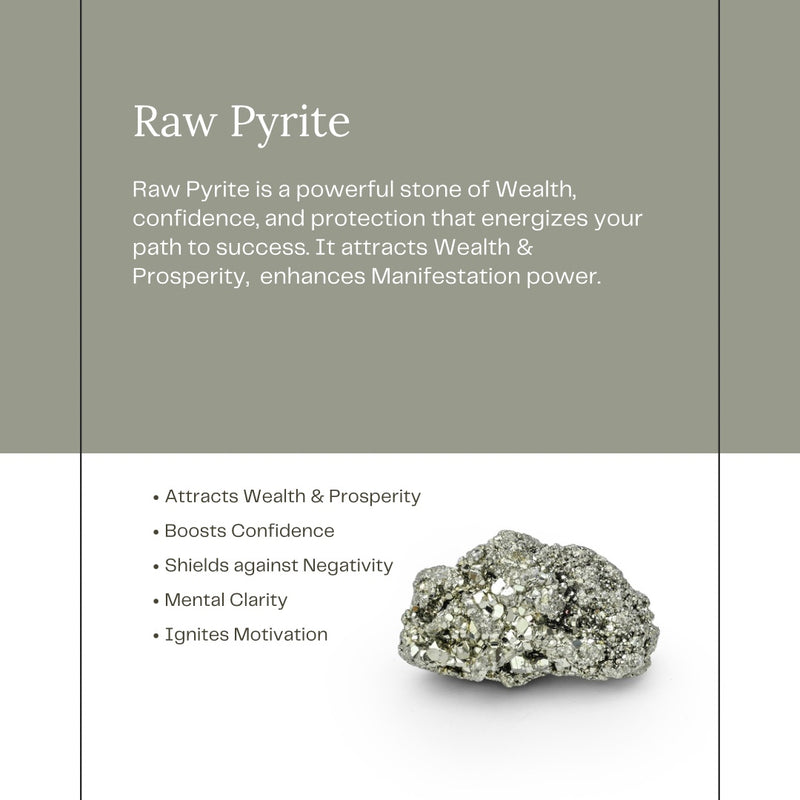 Raw Pyrite agate_
