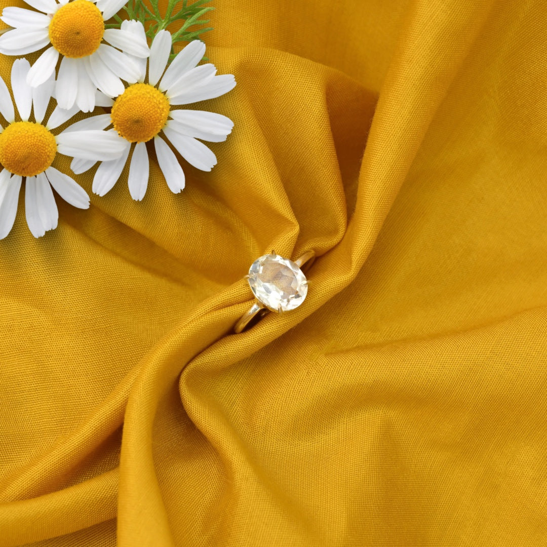 Clear Quartz Ring
