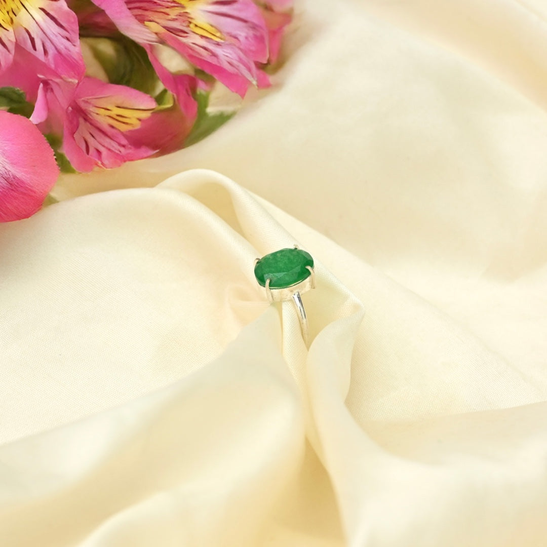 Green Aventurine Ring