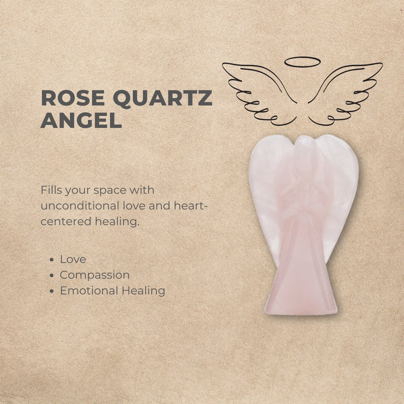 Rose Quartz Angel