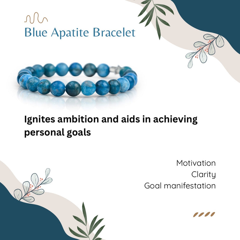 Blue apatite