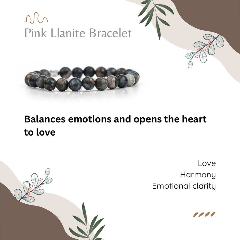 Pink Llanite Bracelet