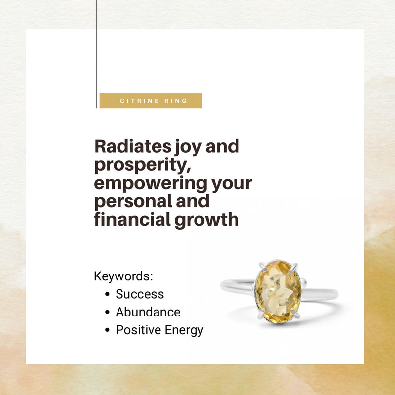 Citrine Ring