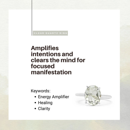 Clear Quartz Ring