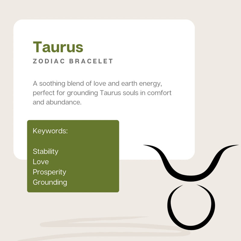 Taurus Zodiac Bracelet