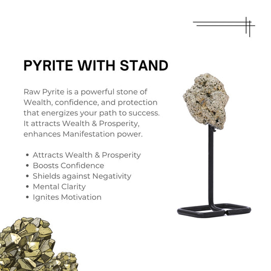 Pyrite with Stand